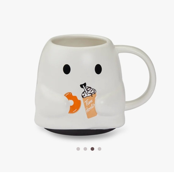 Tim Hortons Heat Colour Changing Ghost Mug 20oz 2024 Halloween BRAND NEW π» - Picture 6 of 7